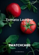 Biodegradable Bioleather made from tomato waste